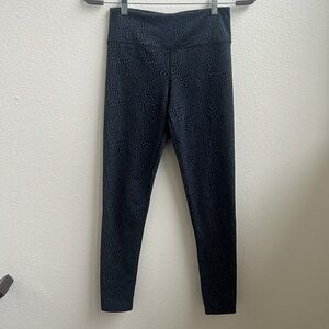 Manduka animal print leggings size S